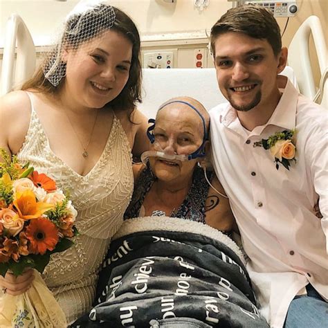 granddaughter gets married at hospital for terminally ill grandmother