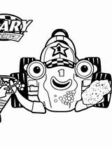 Coloring Pages Car Roary Racing sketch template