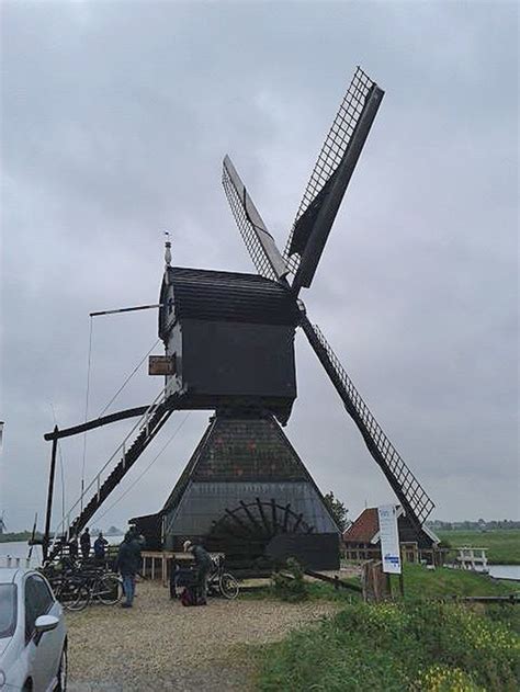 windmill de blokker blokweerse wip molen  alblasserdam kinderdijk holland le moulin