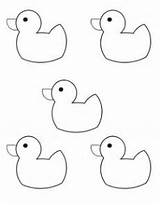Duck Template Ducks Clipart Cliparts Library Little sketch template