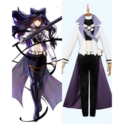 rwby black trailer blake belladonna cosplay costume free shipping