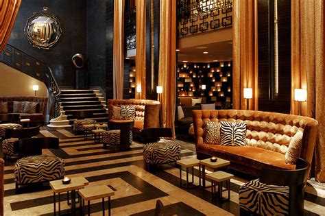 Empire Hotel Lobby Bar New York Ny Upscale Cocktail Destination In