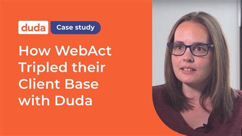 webact duda case study youtube