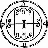 Amon Goetia Hermetic Spirit Classics Norton Demon Seventh Solomon He Great sketch template