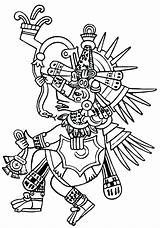 Coloring Aztec Pages Calendar Printable Sun Mask Warrior Color Mayan Tlaloc Stone Spiderman Aztecs Getcolorings Aztecas Bulk Colorings Drawing Dioses sketch template