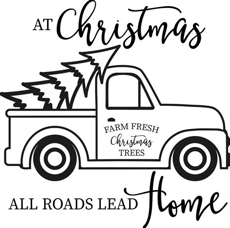 christmas truck coloring page coloring pages