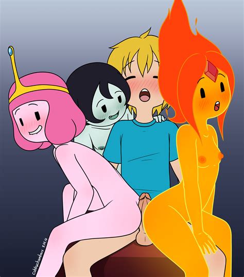 Post 1980065 Adventure Time Finn The Human Flame Princess Marceline