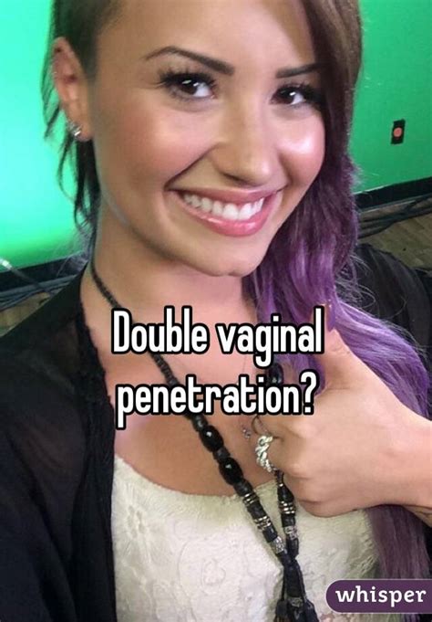 Double Vaginal Penetration
