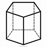 Pentagonal Prisma Prism Rectangular Página Prisms Automatically Ultracoloringpages sketch template