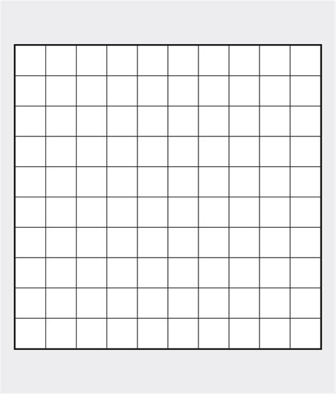 blank hundredths grids printable printablee