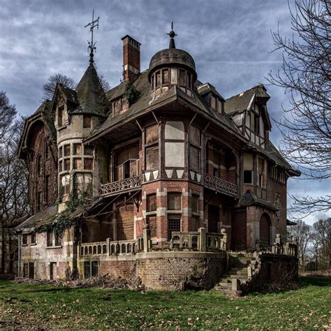abandoned victorian mansion belgium  rabandonedporn