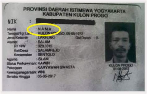 18 Outrageous Indonesian Names Legally Proven By Id Cards Wowshack
