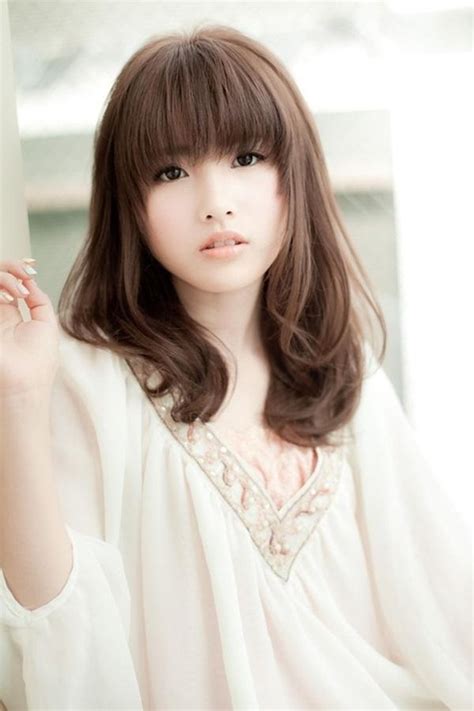 2020 latest asian haircuts with bangs