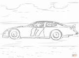 Nascar Coloring Car Pages Matt Printable Drawing Cars Race sketch template