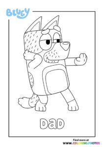 bluey coloring pages  kids