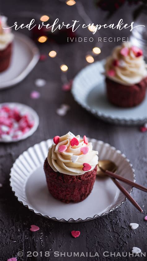 Red Velvet Cupcakes With The Best Cream Cheese Frosting