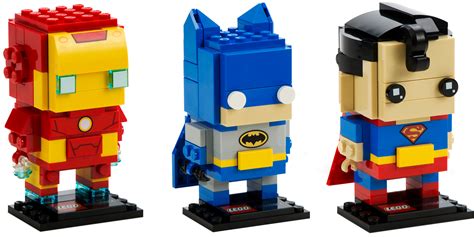 legos  brickheadz feature  favorite marvel  dc characters