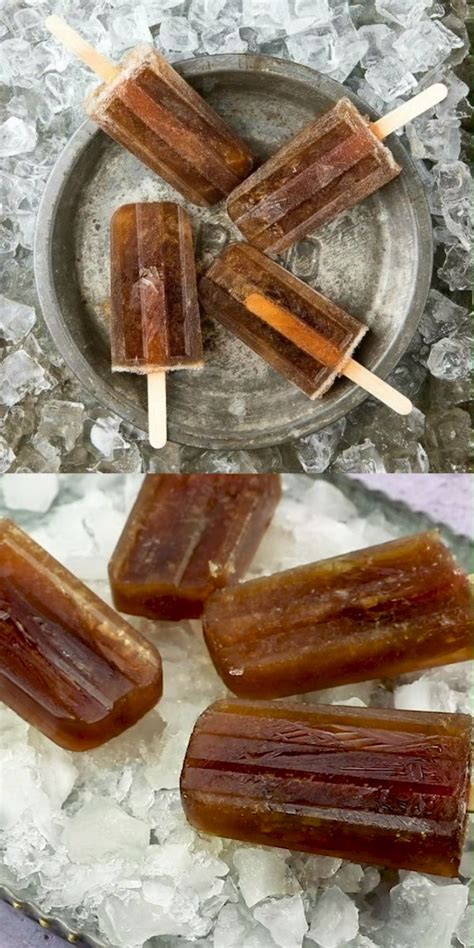 the classic cocktail jack and coke is now a frosty thirst quenching cocktail popsicle this