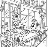 Wallace Gromit Disegni Colorare Coloriages sketch template