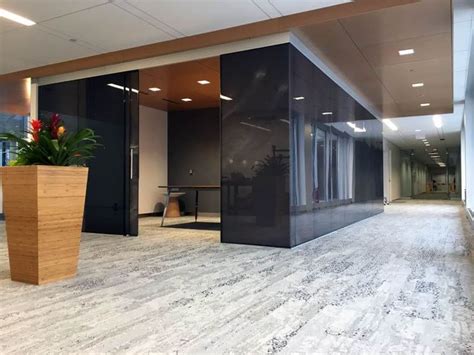 sliding glass wall partitions deliver benefits and privacy klein