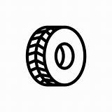 Wheel Contour Tyre sketch template