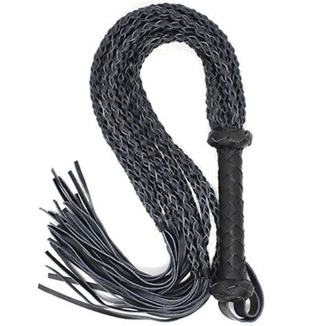 80 Cm Sex Long Genuine Leather Whip Flogger Ass Spanking