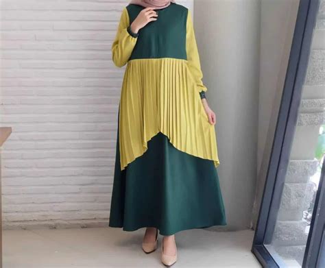 Review 10 Rekomendasi Baju Gamis Untuk Wanita Gemuk Terbaik Terbaru