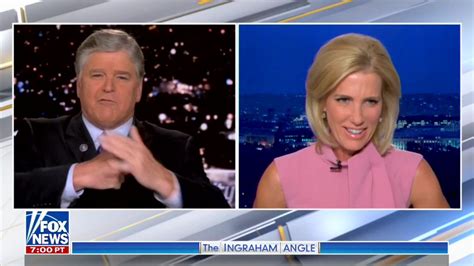 Laura Ingraham Teases An Uncomfortable Sean Hannity For Wearing So Much