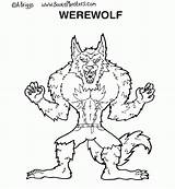 Coloring Werewolf Pages Goosebumps Slappy Printable Getcolorings Color Popular Printables Getdrawings Inspiration sketch template