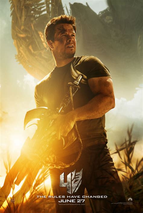 mark wahlberg featured   poster  transformers age  extinction ign