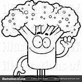 Broccoli Clipart Coloring Book Illustration Thoman Cory Rf Royalty Webstockreview sketch template