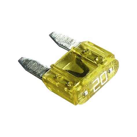mini blade  amp fuse  pcs yellow  fuses  home improvement