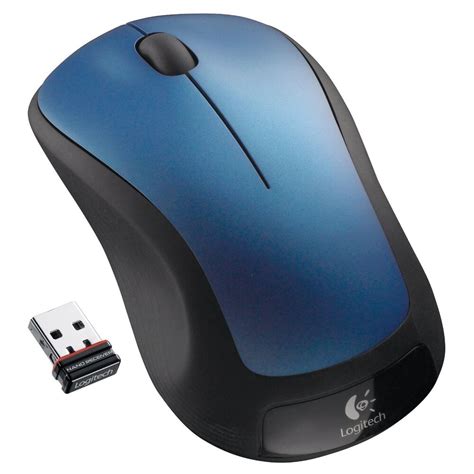 logitech  wireless mouse blue ebay