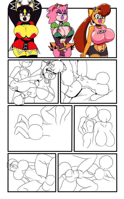 rule 34 absurd res amy rose anthro big breasts black