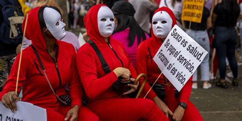 Spanish Sex Workers Protest Prostitution Bill