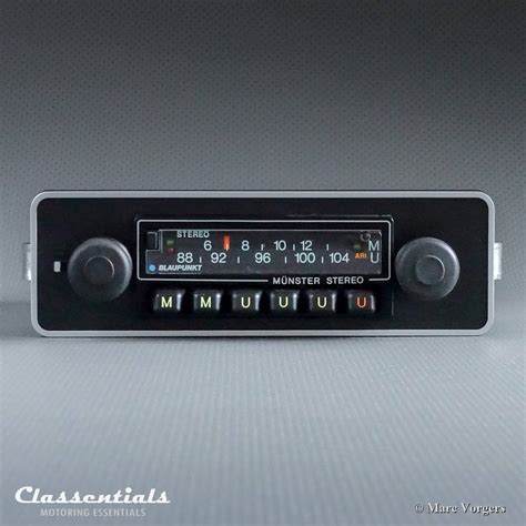 blaupunkt muenster stereo super arimat   rare vintage classic car auto radio