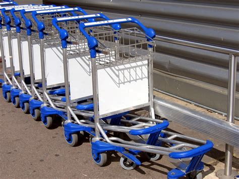 baggage carts  photo  freeimages