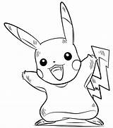 Pikachu Desenhos Colorir Comofazeremcasa sketch template