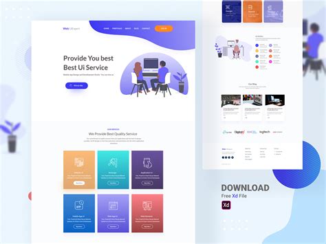 uiexpert website home page    ehsan moin  dribbble