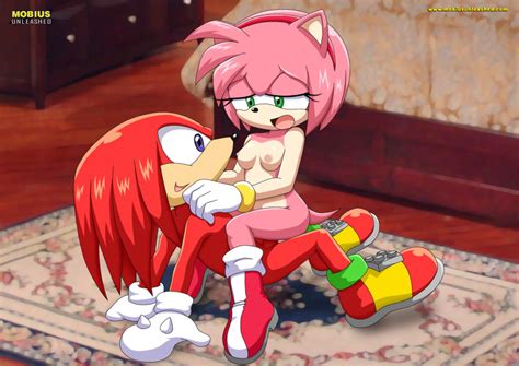 xbooru amy rose knuckles the echidna mobius unleashed sega sex sonic series sonic team tagme