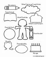 Coloring Preschool sketch template