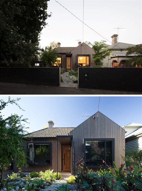small house received  contemporary update   extension