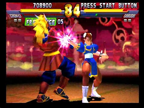 Street Fighter Ex 2 Plus Playstation Arcade As Chun Li