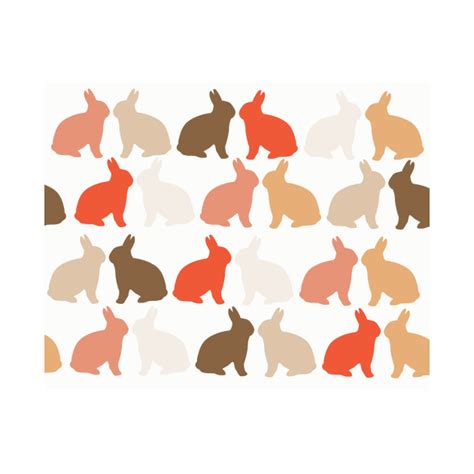 rabbit pattern rabbit  shirt teepublic