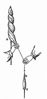 Spindle Distaff Handspindel Spindel Suspended Kamasutra sketch template
