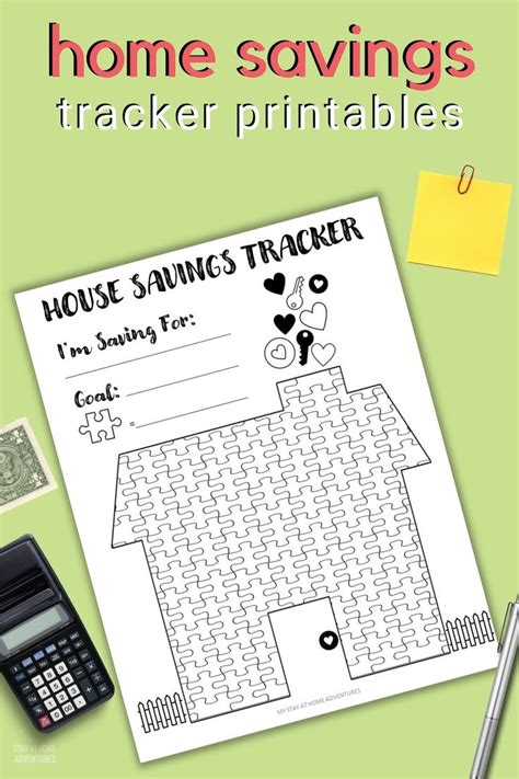 house savings tracker printable video savings tracker save