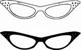 Clip Eyeglasses Glasses Clipart Cliparts Library sketch template