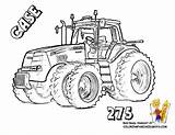 Tractor Coloring Pages Kids Tractors Farm Color Case Printable Colouring Print Ih Transporting Drawing Deere Hard John Vehicles Sheets Search sketch template