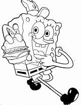 Spongebob Coloring Pages Squarepants Patty Krabby Drawing Printable Gary Nickelodeon Easy Colouring Kids Sponge Sheets Pants Under Punk Books Simple sketch template
