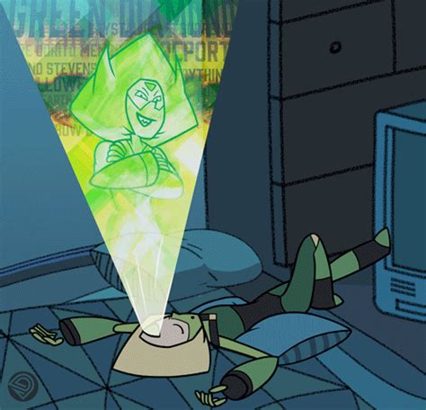 is this what happens when peridot goes to sleepies steven universe pinterest peridot